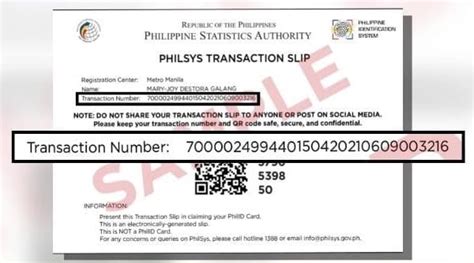 philsys trn number|PhilSys: My ePhilID.